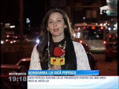 Scrisoare emoţionantă trimisă de Gică Popescu din închisoare!