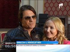 Octavia Geamănu a asistat la filmările noului videoclip al trupei Direcţia 5