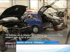 Piesele de schimb originale se vând cu preţuri de uriaşe