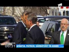 Sfântul Patrick, sărbătorit în avans la Casa Albă