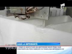 Casa făcută la imprimantă 3D