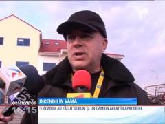 Incendii în vama Borş