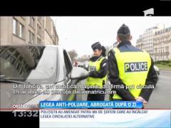Legea anti-poluare, abrogată după o zi