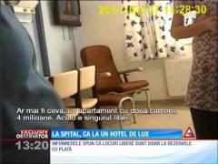 Bolnavii sunt jecmăniţi la spitalul Bagdasar-Arseni!