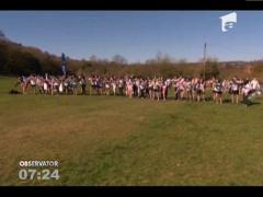 Cursă cu partenerele în spate