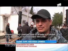 Teamă, după anexarea Crimeei