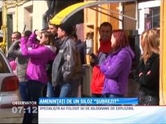 Ameninţaţi de un siloz "şubrezit"