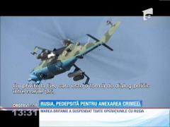 Rusia, pedepsită pentru anexarea Crimeei