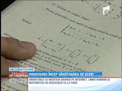 După rezultatele de la BAC, profesorii oferă meditaţii