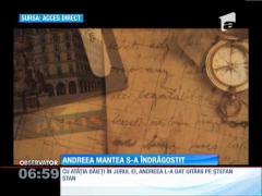 Burlăciţa Andreea Mantea s-a îndrăgostit