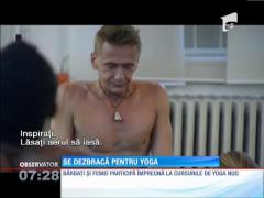 Yoga fără haine