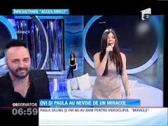 Paula Seling şi Ovi repetă de zor pentru finala Eurovision de la Copenhaga