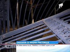 Accident demn de o scenă de film de acţiune, într-un parc din Buzău!