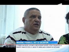 Un medic trimis la locul unui accident şi-a găsit între fiare propria soţie