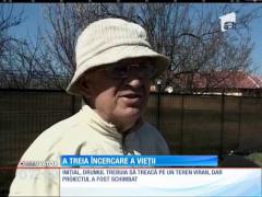 Noua centură a municipiului Târgu-Jiu trece prin curtea unui bătrân