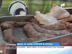 În spitale şi şcoli ar fi ajuns pui stricaţi şi carne alterată