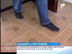 În Capitală, garsonierele se vând la preţul unei maşini