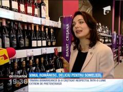 Cel mai bun somelier din România este o femeie