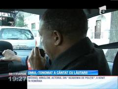 Michael Winslow, cel mai cunoscut personaj din Academia de Poliţie, a poposit în România!