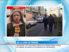 Jaf "în stil mare", la o casă de pariuri