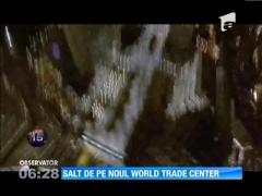 Salt cu paraşuta, de pe noul World Trade Center