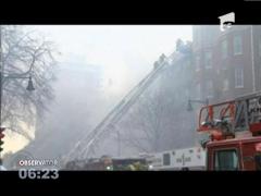 Incendiu puternic în cartierul istoric din Boston