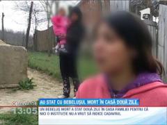O familie din Vrancea a stat cu bebeluşul mort in casă timp de două zile