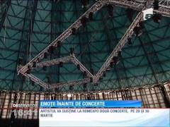 Horia Brenciu, emoţii mari înainte de concerte