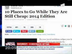 Bucureşti, o destinaţie ieftină