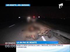 La un pas de moarte din cauza unui căruţaş inconştient