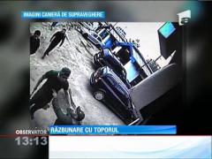 Un tânăr a vrut să se răzbune cu toporul