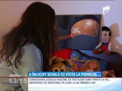 Dana, fata terorizată de colegi, a înlocuit școala cu vizita la psiholog
