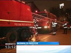 Incendiu cu repetiție într-o gospodărie din București