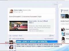 Anna Lesko a născut un băiețel