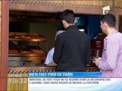 Dieta fast-food cu țigări