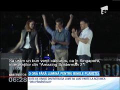 O oră fără lumină pentru binele planetei