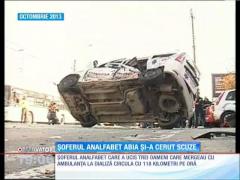 Şoferul analfabet care a omorât 3 oameni abia și-a cerut scuze