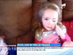 O fetiţă din Kentucky nu se bucură la ziua ei de naștere