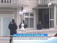 Edili şi şefi din poliţie în vizorul DNA