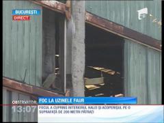 Incendiu pe platforma Faur