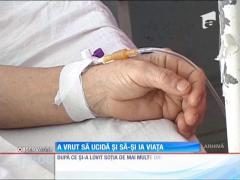 Un bărbat a vrut să-şi ucidă soţia şi să-şi ia viaţa