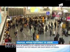 Angajaţii companiei aeriene Lufthansa sunt în grevă