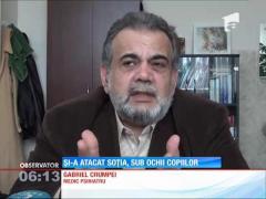 Un ieşean și-a măcelărit soţia, în faţa copiilor