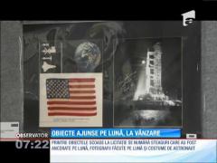 Obiecte folosite în misiunile spaţiale, scoase la licitaţie