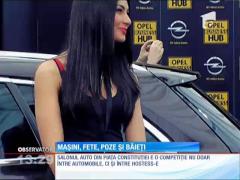 Fetele de la Salonul Auto din Capitală