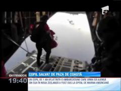 Misiune de salvare dificilă în Pacific