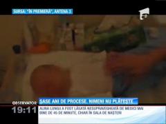 Condamnat la o viaţă de chin pentru că medicii nu au avut grijă de mama lui la naştere