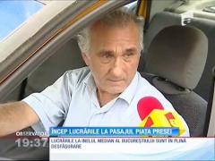 Încep lucrările la Pasajul de la Piaţa Presei