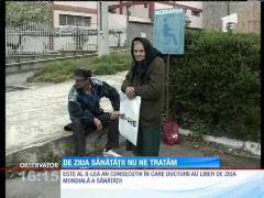 Medicii şi asistentele, liberi de Ziua Mondială a Sănătăţii