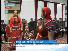 Rromii vor partid de ziua lor